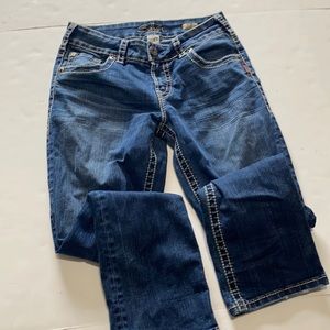 Silver jeans Capri